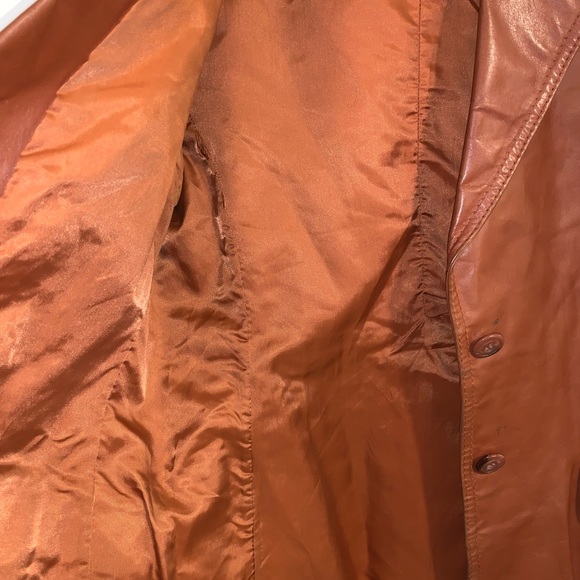 VINTAGE WILSONS leather blazer size 12 - Picture 6 of 10